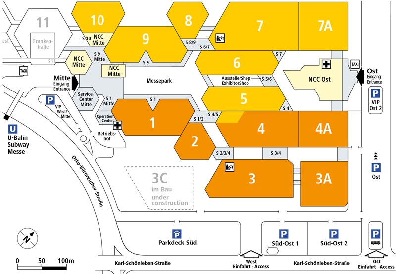 Fachpack 2024 Hallenplan Bau Lotta Rhiamon