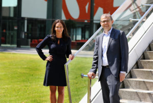 Dr. Nadine Cauers-Lehrieder und Thomas Domani (Foto: NürnbergMesse/Ralf Rödel)