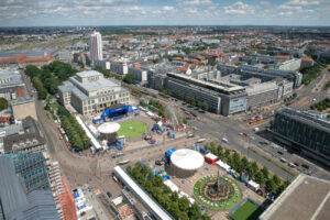 Die Euro 2024 in der Host City Leipzig (Fotos: Leipziger Messe/Fairnet)