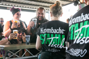 Krombacher beim Wacken Open Air 2024 (Fotos: Krombacher Brauerei GmbH & Co.)