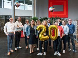 Team des CPH beim 20. Geburtstag (Foto: Congress Park Hanau)