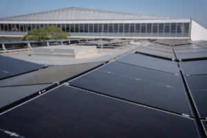 Photovoltaik-Anlage der Wiener Stadthalle (Foto: David Bohmann)