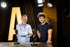 Roger Crotti und Dino Giglio (von links, Foto: Audiokanzlei)