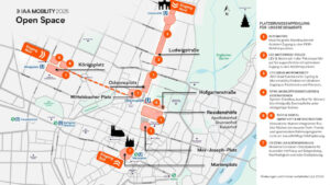 Geplanter Open Space der IAA Mobility 2025 (Foto: VDA)